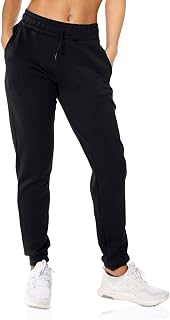 Women's Petite/Regular/Tall High Waisted Fleece Lined Joggers Thermal Warm Winter Sweatpants