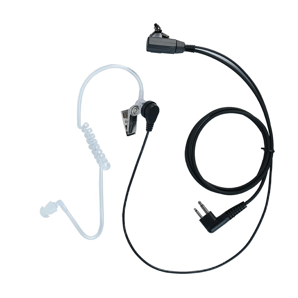 Acoustic Tube Headset Compatible with Motorola CLS1410 CP200 Radio