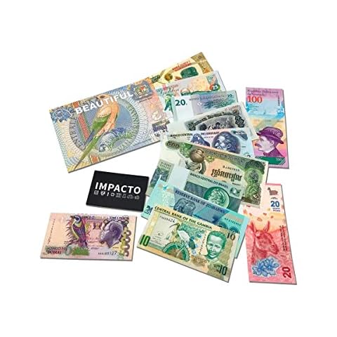IMPACTO COLECCIONABLES Billetes de Colección con Certificado de Autenticidad Cover