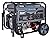 Pulsar G12KBN Heavy Duty Dual Fuel Portable Generator, 12,000 Watt, Space Gray