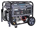 Pulsar G12KBN Heavy Duty Dual Fuel Portable Generator, 12,000 Watt, Space Gray