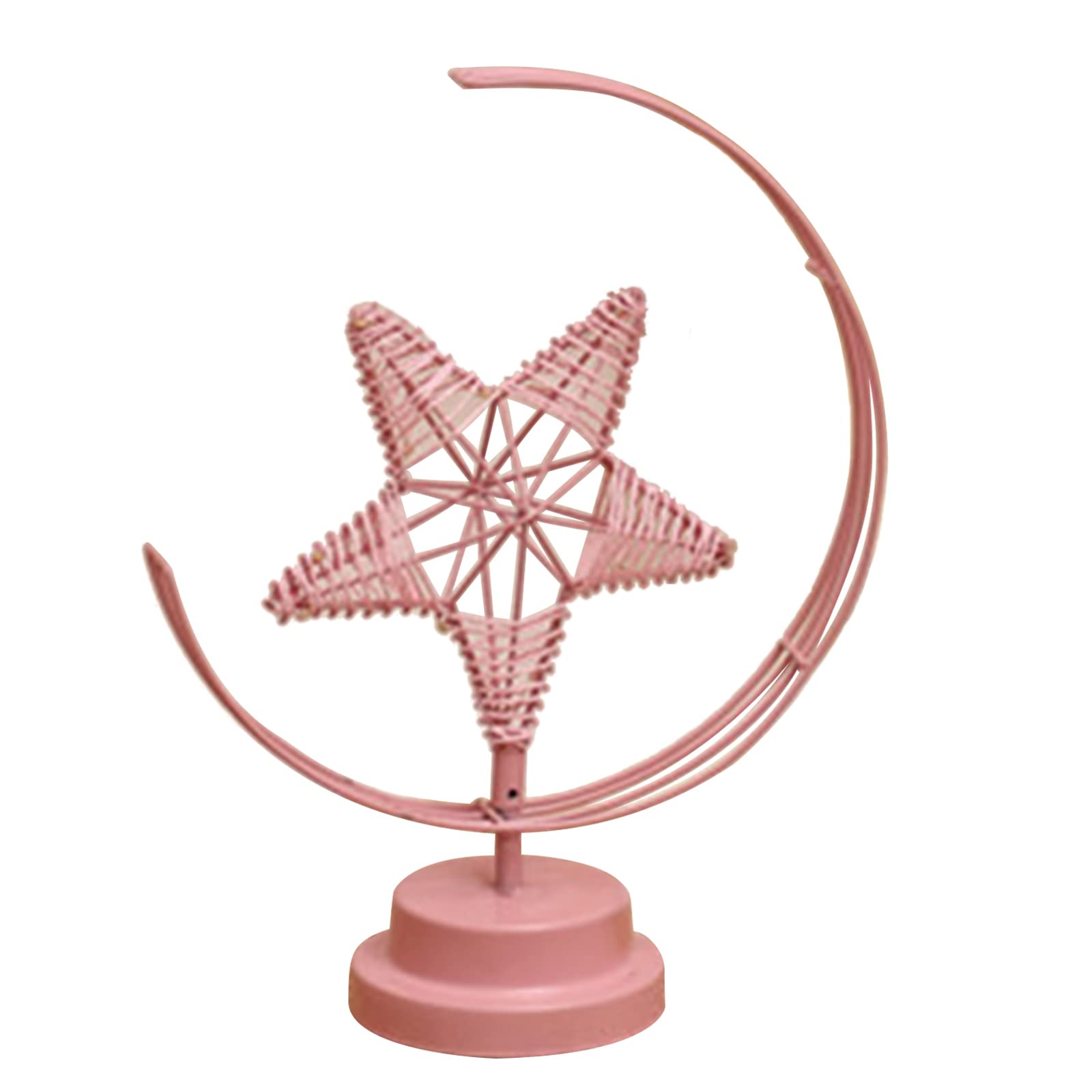MHADBKH Metal Eid Led Light Star Decorative Glowing Light Supplies for Wedding Birthday Festival Party Decoration Metal Led