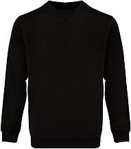 WORK IDEA Sweat-Shirt à col Rond pour Homme, vêtement de Travail, Pull Basique pour Homme
