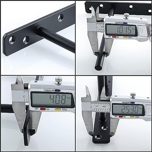 Soporte estanteria pared oculto SAYAYO balda negro mate kit de 4 piezas EJY9006B-4P 5