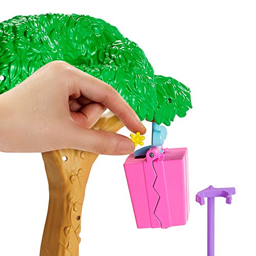 Barbie GTM84 - Barbie und Chelsea Dschungelabenteuer Piñataparty-Spielset mit Puppe und 2 Tierfreunden, für Kinder von 3… – Bild 5
