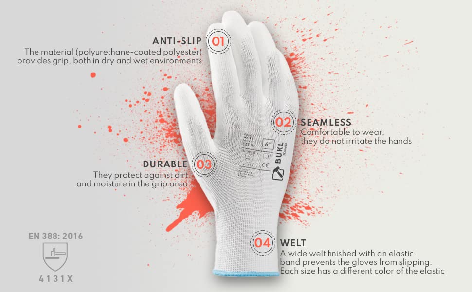 Guanti Per Soccorso Stradale - ROS BLACKSTICK - Foto 8