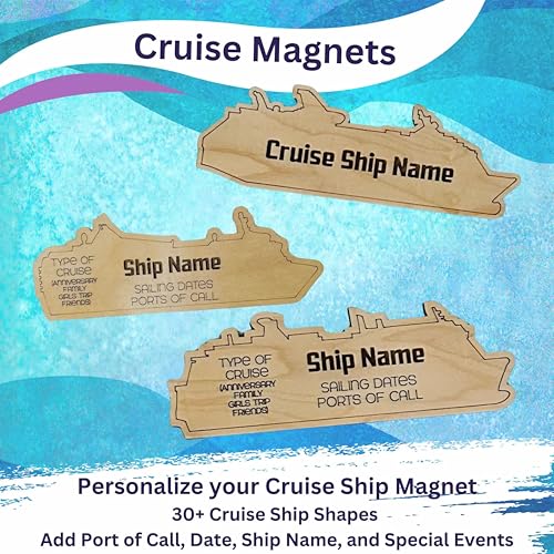 Imanes decorativos personalizados en forma de barco de crucero miniatura 2