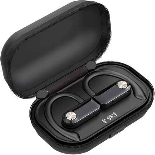 Baigstar BS90 2024 Edition - True Wireless Earbuds with HD Sound, Deep Bass, 100-Hr Playtime, Water-Resistant, Noise-Cancelling Mic, Ultra-Light & Fast USB-C Charging