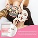 200 Sheets Facial Plastic Mask Disposable Facial Sheet Mask Transparent Face Masks Skincare Preservative DIY Clear Spa Thin Plastic Wrap Moisture Retention