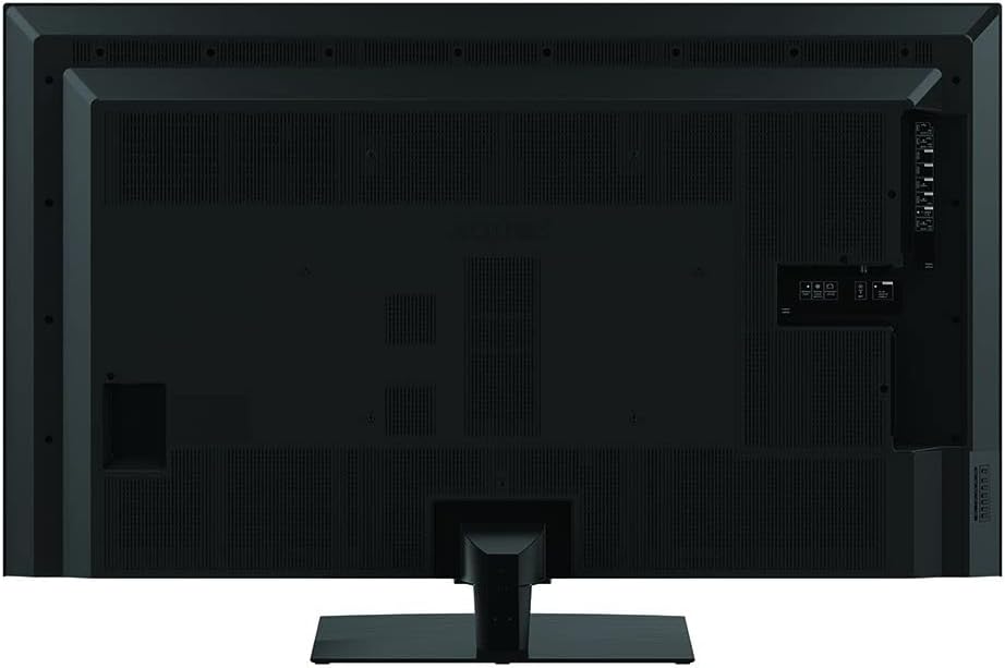 Арткы view of the SHARP 8K Smart LED TV showing all input ports