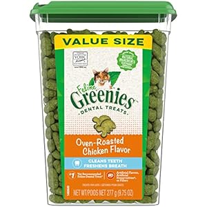 Greenies Feline Dental Treats All breed Tub Cat