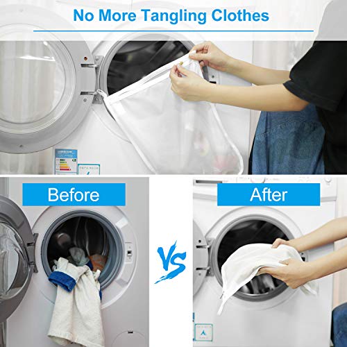 Gogooda Delicates Laundry Bags, Fine Mesh Wash Bag For Lingerie, Underwear, Bra, Silk, Socks With Hanging Loop #TOP5