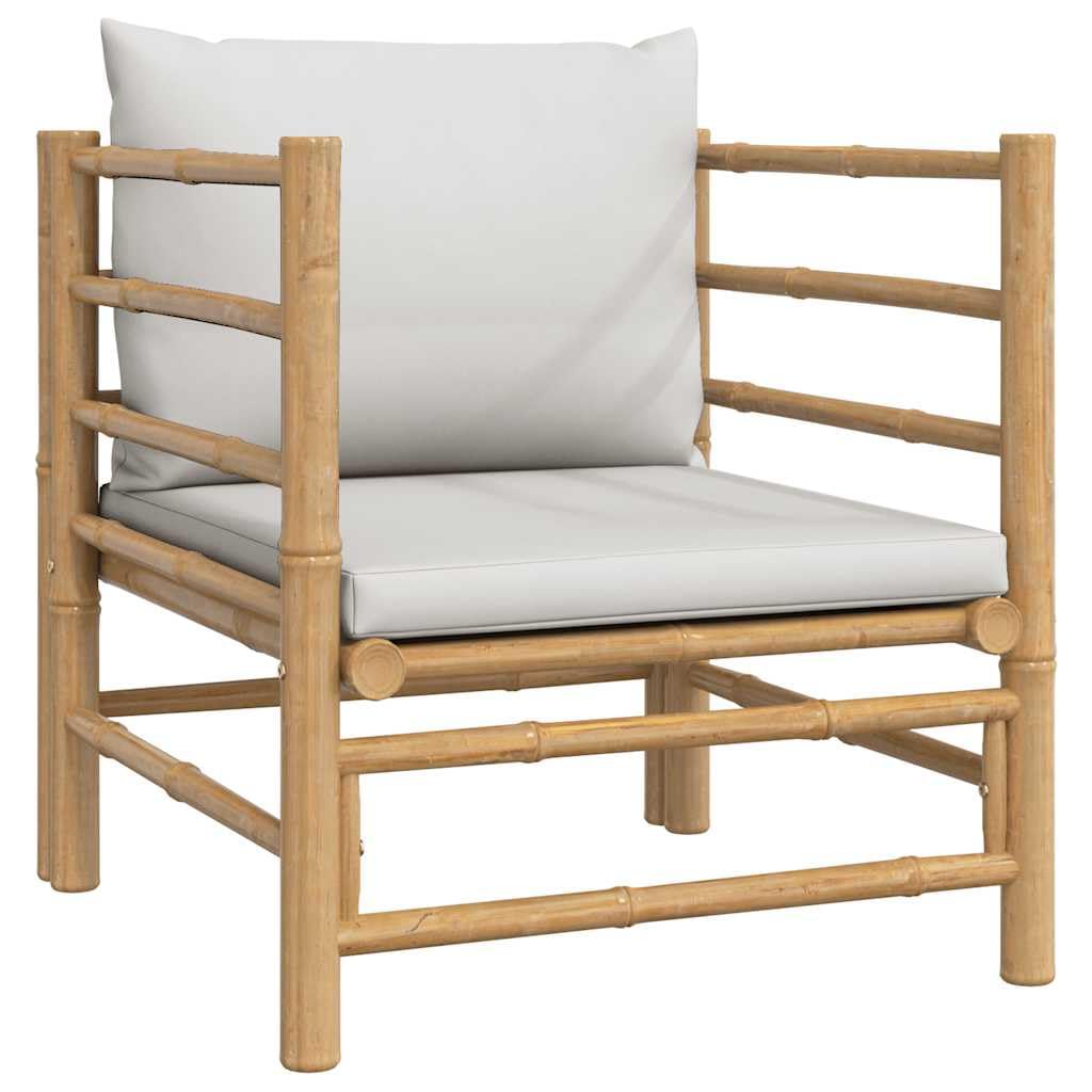Fauteuil en bambou de jardin pour créer un coin détente chaleureux chez soi