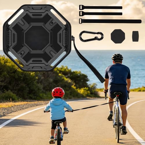 Remolque para bicicletas retráctil que elimina tirones peligrosos en ruta 3