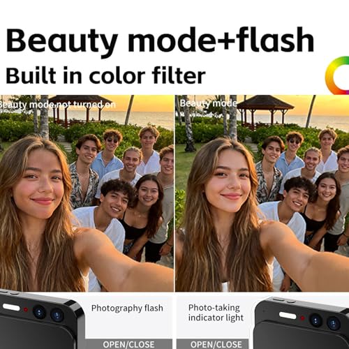 Yunseity Cámara Digital 4K 64MP con Pantalla 2.8 Pulg miniatura 2