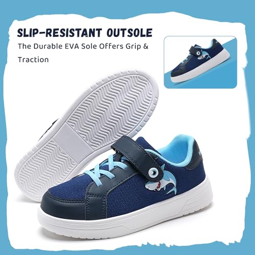 IceUnicorn Kids Girls Sneakers Lightweight Causal Walking Shoes Low Top Elastic Lace Sneaker with Hook and Loop(Toddler/Little Kid/Big Kid)2