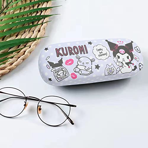 Image of PERFECTSIGHT Hard Shell Eyeglasses Case, Kawaii Protective Glasses Case for Kids, Cute Eyeglass Case for Women Men Girls