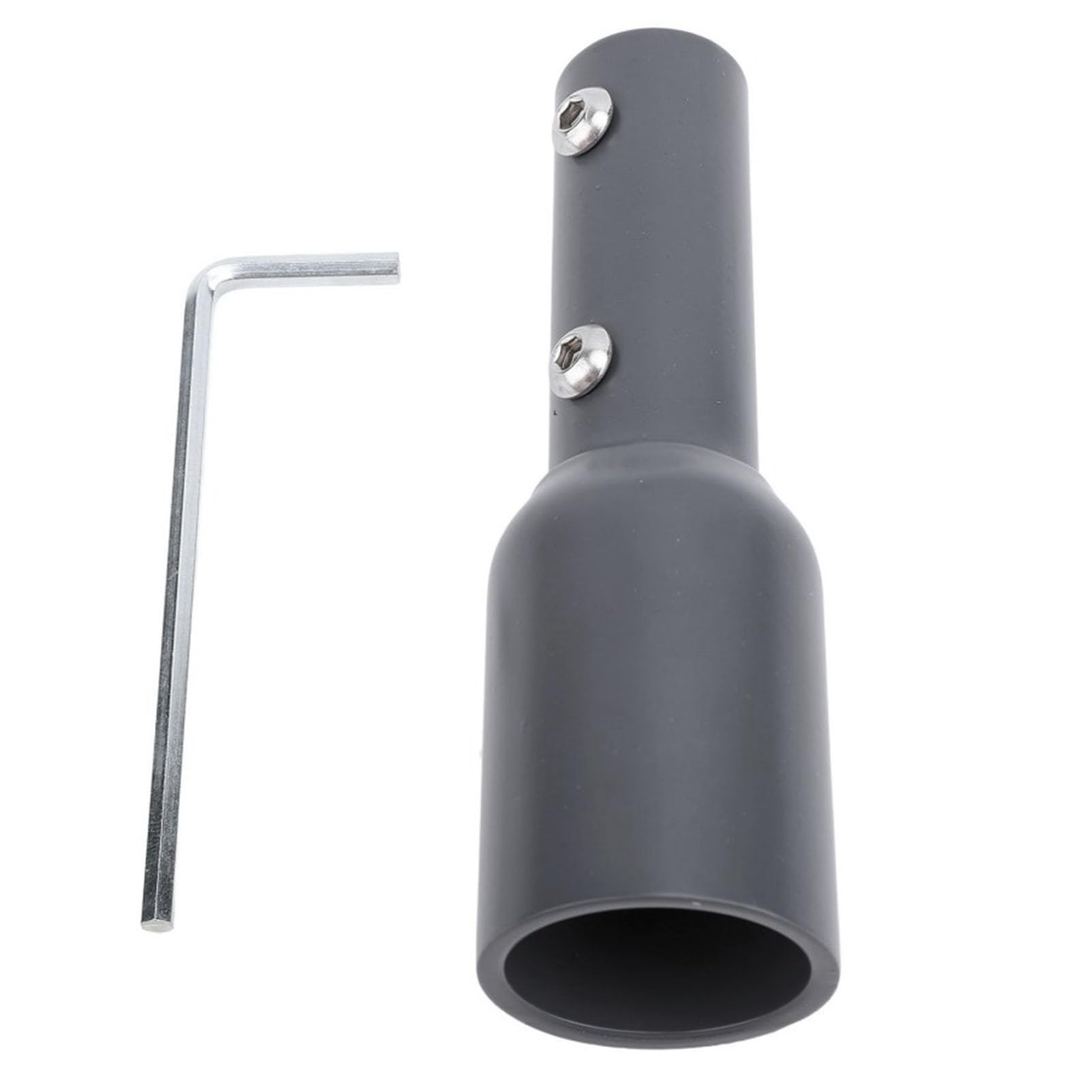 Respicefinem Premium Aluminium Alloy Multifunctional Satellite Pole Mount Adapter V2 for Versatile Pipe Installation with Four Screw Fixing Easy to Set Up and Suitable for Various