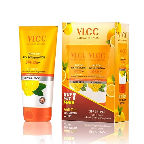 VLCC Anti Tan Body Lotion SPF 25, 150ml (Buy 1 Get 1 Free)