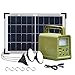 ECO-WORTHY 84 Wh Sistema de kit de iluminación de generador solar de estación de energía portátil con panel solar de 18W y lámpara LED para acampar al aire libre, emergencia en el hogar