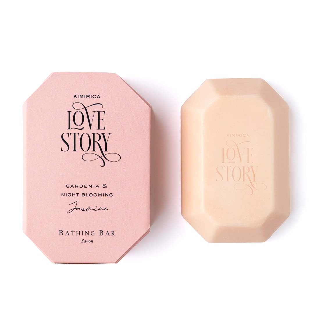 Kimirica Jasmine Creamy Soap 85g | Suitable for All Skin Types | Moisturizing Bathing Soap for Soft, Glowing Skin & Body | For Men & Women