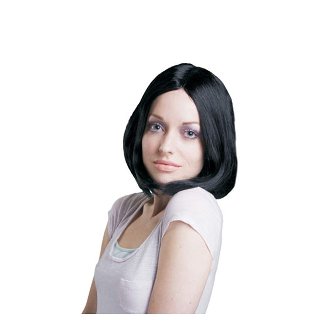 Dress Up America Fashionable Straight Black wig