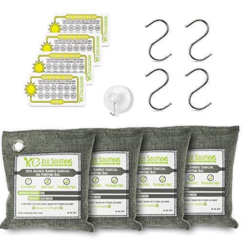 Bamboo Charcoal Air Bag Purifiers - Activated Air Freshener - Car/Furniture/Pet/Closet/Shoe/Deodorizer - All