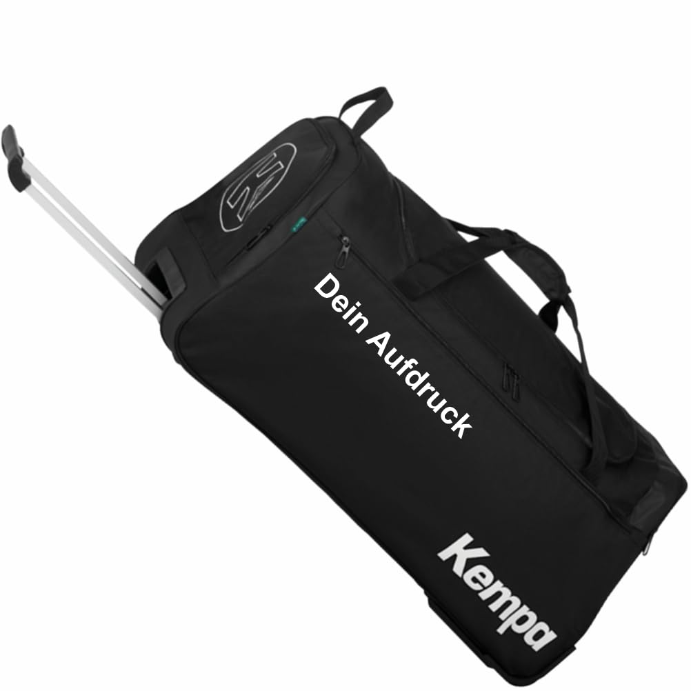 Sportartikelland Bundle für 1 Kempa Trolley M 59 x 30 x 32 cm, 60L personalisiert mit Aufdruck Name