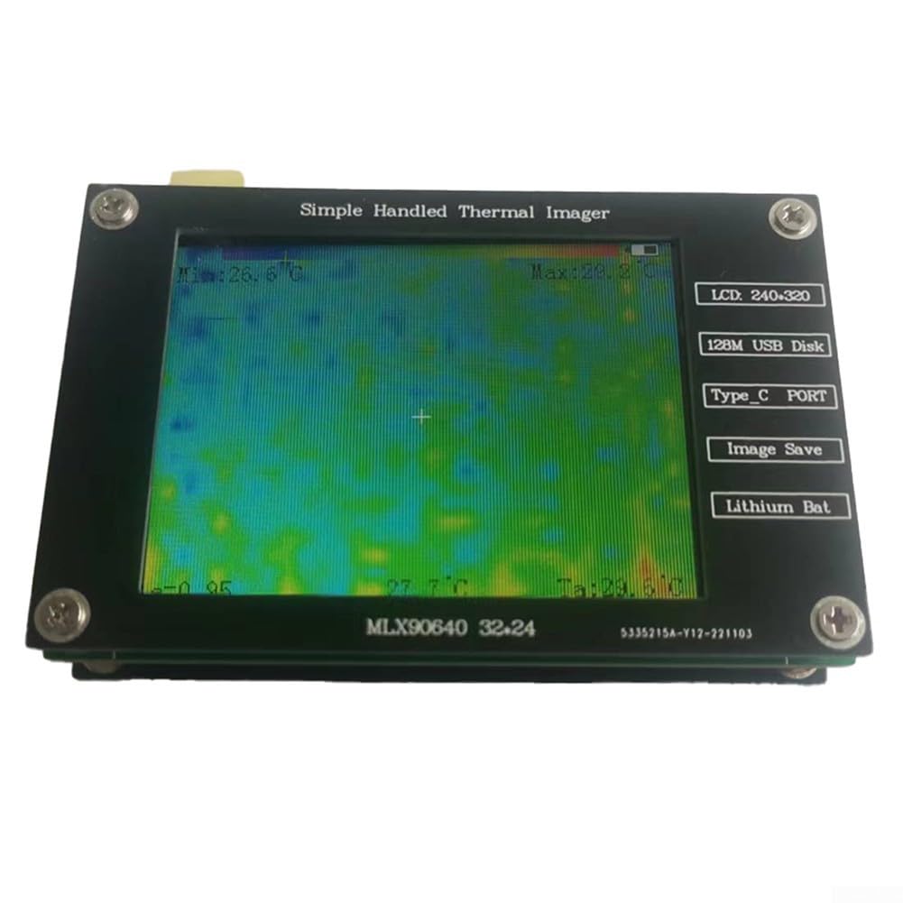 Dispositivo di imaging termico con design integrato e struttura leggera per un facile utilizzo nelle ispezioni domestiche e nei controlli di sicurezza