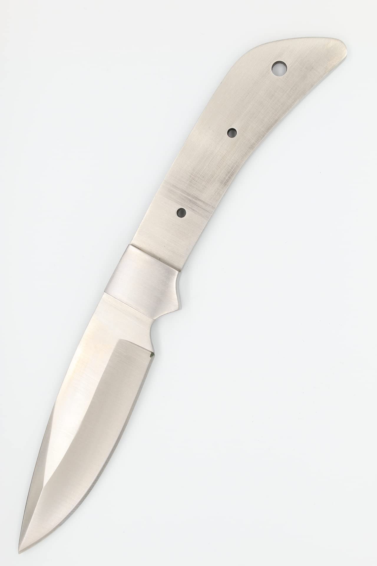 Medium Sized knife making blank blades - hunting - fishing - camping (S110 CHIEF YELLOWHORSE SATIN)