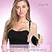 Lupantte Hands Free Pumping Bra, X Structure Breast Pump Nursing Bra for Breastfeeding Moms, Comfortable, Adjustable Fit Spectra, Lansinoh, Philips Avent, Bellababy, etc. (X-Large) Black