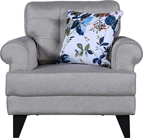 Image of Hometown Paddington Plus Fabric Single Seater Sofa in Beige Color, Large