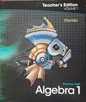 Prentice Hall Algebra 1, Vol. 1, Teacher's Edition 0133730786 Book Cover