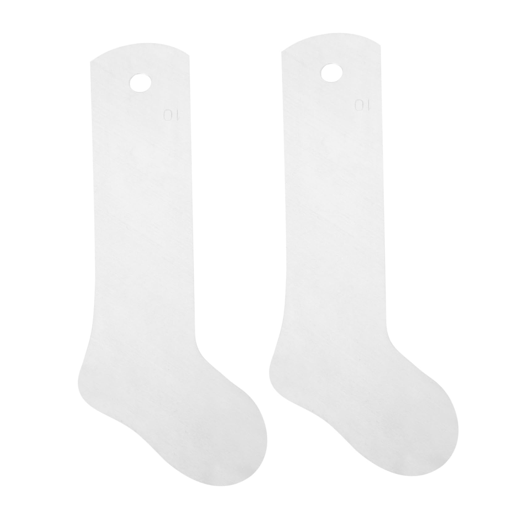 PLAFOPE 2pcs Sublimation Sock Jig Sock Shaping Board for DIY Printing Aluminum Sock Jig Insert