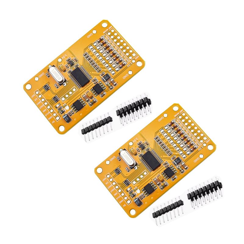 2PCS ADS1256 24bit Multiple Channel Acquisition Module
