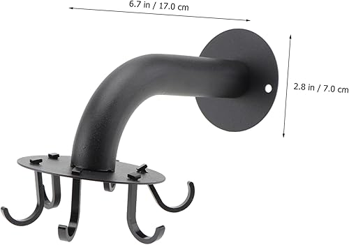 Miniatura 4 de Zerodeko 1 juego de gancho giratorio de baño, colgador multiusos, herramienta multiusos, ganchos de almacenamiento de herramientas de cocina,