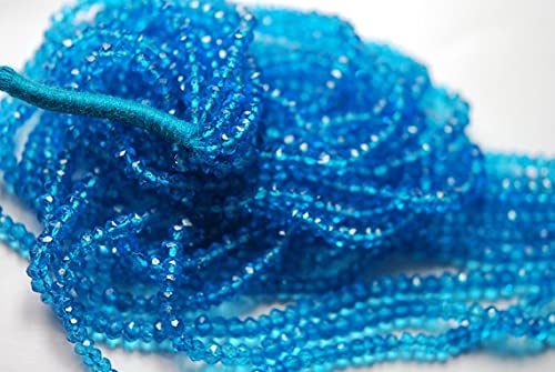 Rondelles facettées en quartz mystique Swiss Color haut de gamme pour joaillerie LKBEADS