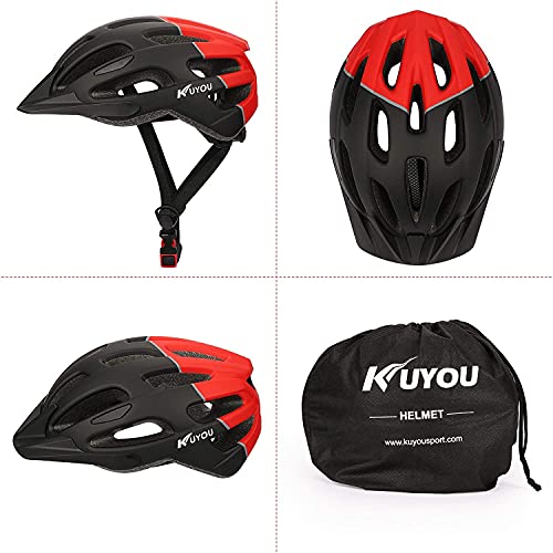 Adult Cycling Bike Helmet With Adjustable Ultralight Stable Road/Mountain Bike Cycle Helmets For Mens Womens #TOP1