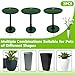 Axcoix 2 Pack Adjustable Height Plant Risers for Inside Pots, 12-21