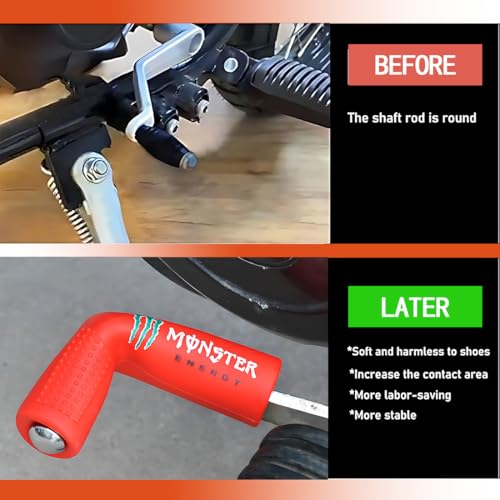 XOXVURI 9 Stück Motorrad Gangschaltung Gummi Schalthebel Schutzhülse,Schalthebel Schutz für Motorrad Rutschfeste Schaltschutz Schuhe Gangschaltung Moto Gadget Sockenhülse motorrad schuhschutz