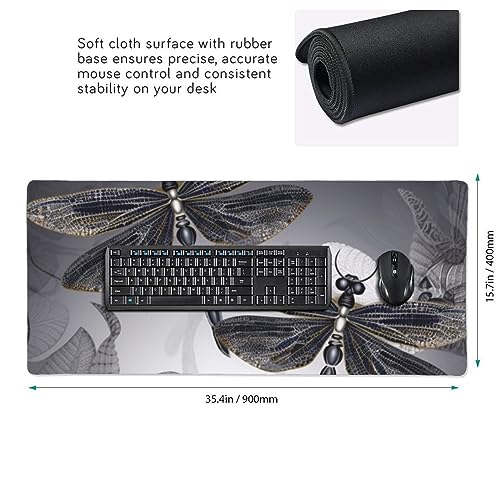Tapis de souris antidérapant aux bords cousus pour une glisse stable - 2