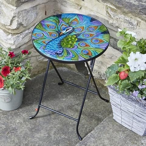 Marco Paul Colourful Glass Bistro Table Cover