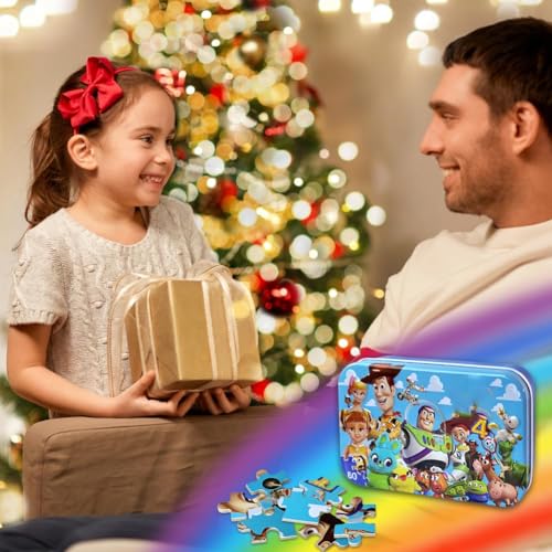 Generic NP Neilden Puzzles For Kids Ages 4-6 Children Puzzles Preschool 60 Piece Puzzle In Metal Box thumb #6