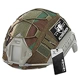 ACTIONUNION Fast Helmet Cover Tactical Multicam Helmet Cover for Airsoft (WL Color)