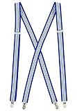 Irving Bailiff Cosplay Guide: Dress Like Severance's Dedicated Employee 8 Blue Striped Suspenders