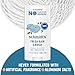 Schmidt's Aluminum-Free Vegan Deodorant Fresh Rain & Birch with 24 Hour Odor Protection, 2 Count for Women and Men, Natural Ingredients, Cruelty-Free, 2.65 oz