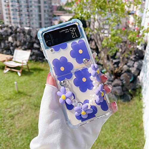 Coque Samsung Galaxy ZFlip 3 antichoc soft cover transparente perle