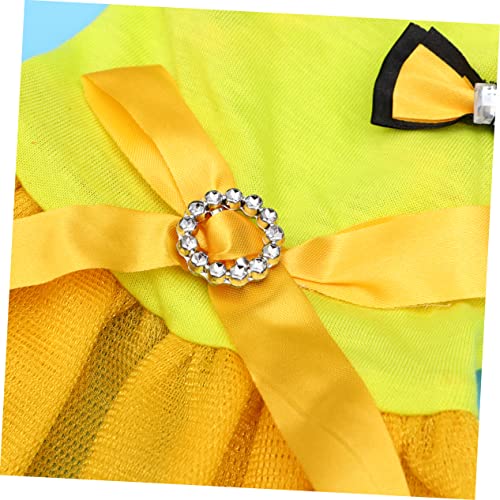 ORFOFE vestido cachorro roupa para pet roupas para pet saia tutu cachorrinho cachorrinho bicho estim