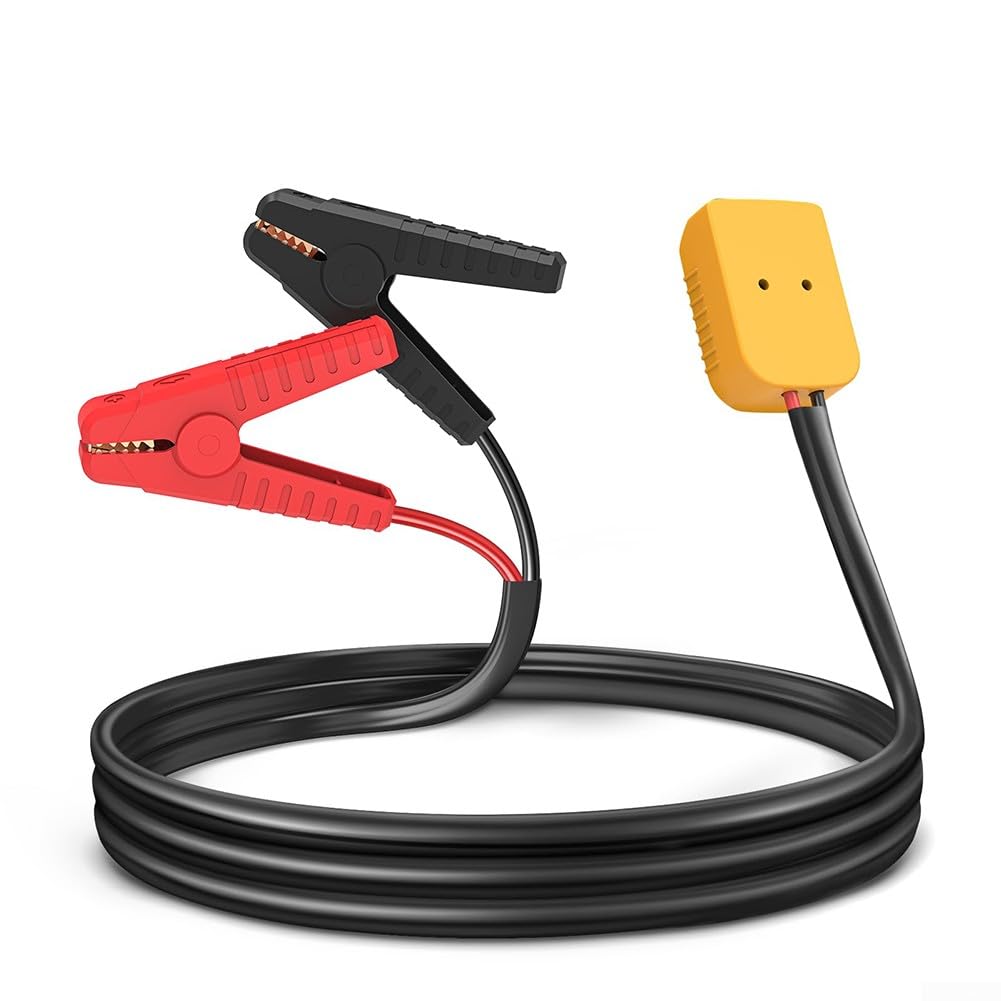 Morsetti per cavi di avviamento di emergenza progettati per funzionare con tecnologia a batteria da 20 V, adatti per requisiti di avviamento automobilistici da 12 V e 24 V