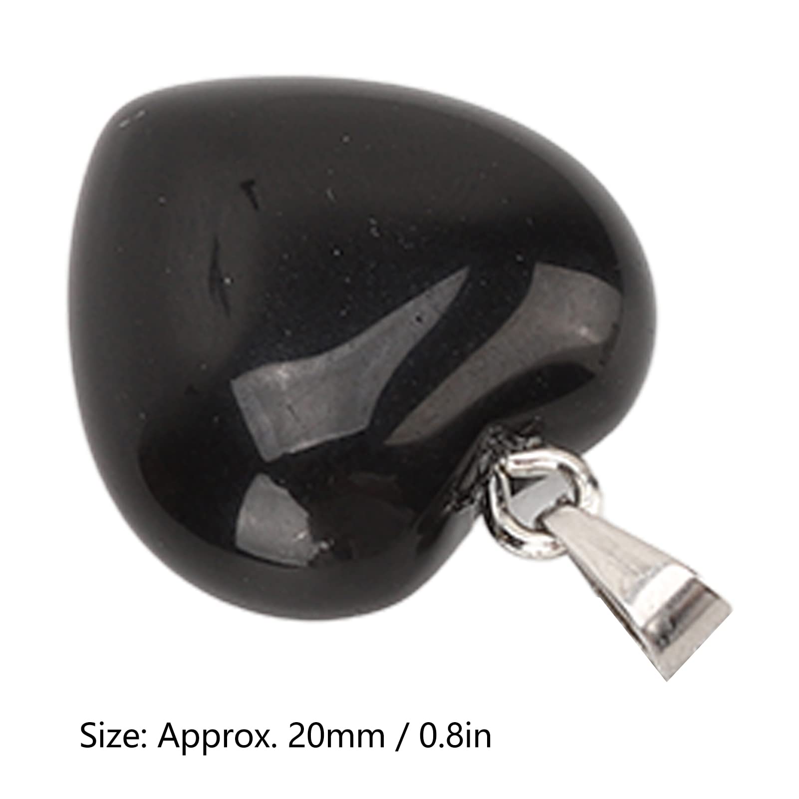 Cyrank 10PCS Black Stone Charms - Image 4